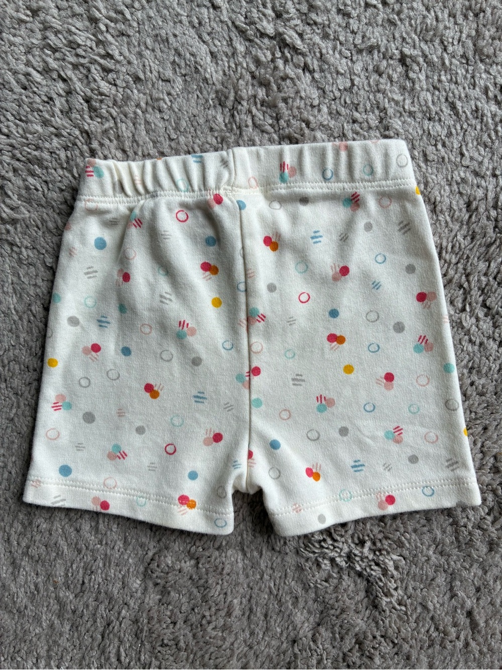 Pehr for Indigobaby Cream Baby Shorts with Multicolor Dot Print - Picture 4 of 6